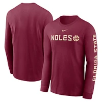 Florida State Nike Cotton Basketball Icon Long Sleeve Tee