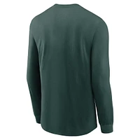 Michigan State Nike Cotton Basketball Icon Long Sleeve Tee