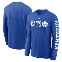 Kentucky Nike Cotton Basketball Icon Long Sleeve Tee