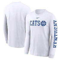 Kentucky Nike Cotton Basketball Icon Long Sleeve Tee