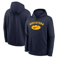 West Virginia Nike City Name Club Fleece Hoodie