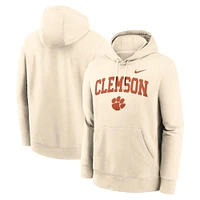 Clemson Nike Arch Club Fleece Hoodie