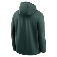 Michigan State Nike Alt Logo Club Fleece Hoodie