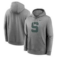 Michigan State Nike Alt Logo Club Fleece Hoodie