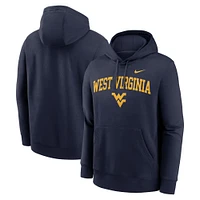 West Virginia Nike Arch Club Fleece Hoodie