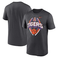 Clemson Nike Dri-Fit Legend Football Icon Tee