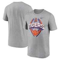 Clemson Nike Dri-Fit Legend Football Icon Tee