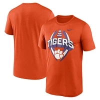 Clemson Nike Dri-Fit Legend Football Icon Tee