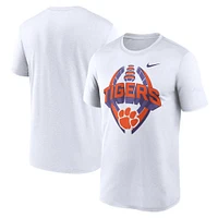 Clemson Nike Dri-Fit Legend Football Icon Tee