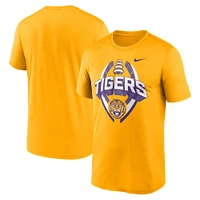 LSU Nike Dri-Fit Legend Football Icon Tee