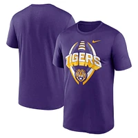 LSU Nike Dri-Fit Legend Football Icon Tee