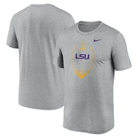 LSU Nike Legend Football Icon Tee