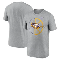 LSU Nike Legend Basketball Icon Tee