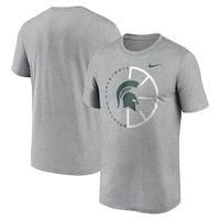 Michigan State Nike Legend Basketball Icon Tee