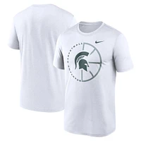 Michigan State Nike Legend Basketball Icon Tee