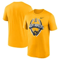 West Virginia Nike Dri-Fit Legend Football Icon Tee