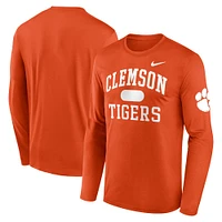 Clemson Nike Legend 2 Hit Long Sleeve Tee