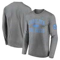 UNC Jordan Brand Legend 2 Hit Long Sleeve Tee