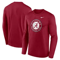 Alabama Nike Legend Alt Logo Long Sleeve Tee