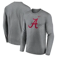 Alabama Nike Legend Primary Logo Long Sleeve Tee