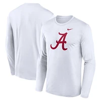 Alabama Nike Legend Primary Logo Long Sleeve Tee