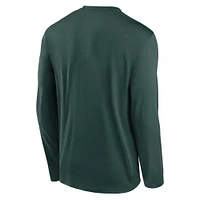 Michigan State Nike Legend Primary Logo Long Sleeve Tee