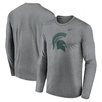 Michigan State Nike Legend Primary Logo Long Sleeve Tee