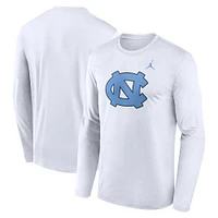 UNC Jordan Brand Legend Primary Logo Long Sleeve Tee