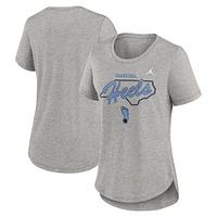 UNC Jordan Brand Women's Triblend Logo Tee