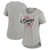 Georgia Nike Women's Triblend Local Tee