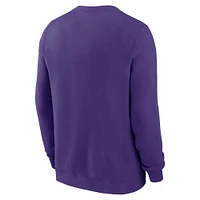 LSU Nike Men's Fleece Crew