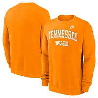 Tennessee Nike Embroidered Arch Vault Fleece Crew