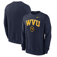 West Virginia Nike Men's Fleece Crew