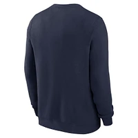 West Virginia Nike Men's Fleece Crew