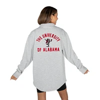 Alabama Gameday Couture Way To Go Fleece Applique Shacket