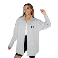 Kentucky Gameday Couture Way To Go Fleece Applique Shacket