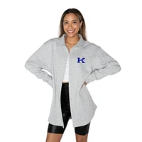 Kentucky Gameday Couture Way To Go Fleece Applique Shacket