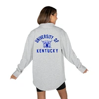 Kentucky Gameday Couture Way To Go Fleece Applique Shacket