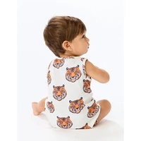 Auburn Stewart Simmons Infant Unisex Henley Onesie