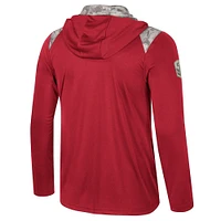 Alabama Colosseum OHT 1/4 Zip Hooded Windshirt