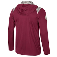 Florida State Colosseum OHT 1/4 Zip Hooded Windshirt