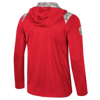 Nebraska Colosseum OHT 1/4 Zip Hooded Windshirt