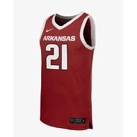 Arkansas Nike D.J. Wagner #21 Basketball Jersey