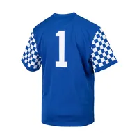 Cats | Kentucky Nike Kids # 1 Replica Football Jersey Alumni Hall