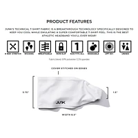 Nebraska Junk Lite Huskers Script Headband