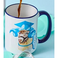 UNC 15 Oz Ram Graduate Mug
