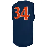 Aub | Auburn Vault # 34 Basketball Replica Jersey Alumni Hall