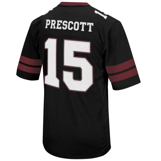 Men's adidas Dak Prescott White Mississippi State Bulldogs Alumni Replica  Jersey