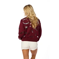 Mississippi State Stewart Simmons The Sequin Spirit Sweatshirt