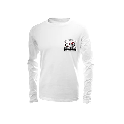 Georgia SEC 2024 Football Champs Score Long Sleeve Tee